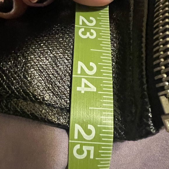 Fun pleather jacket with plaid flower details BRAND NEW never worn before - Picture 3 of 5